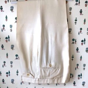 Ralph Lauren men’s silk pleated pants. New, never worn.